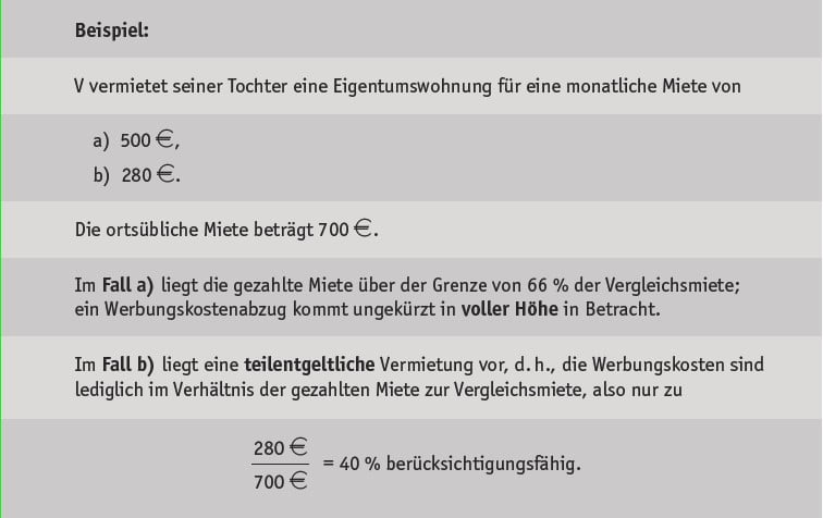 Beispiel Verbilligte Ueberlassung Wohnung Berechnung